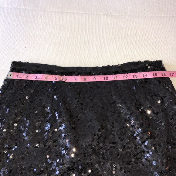 Black Sequin Tahiti Skirt - Picture 3 of 4